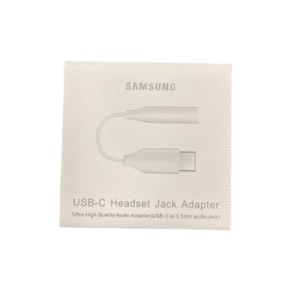 Adaptador Jack 3.5 mm a USB-C Samsung